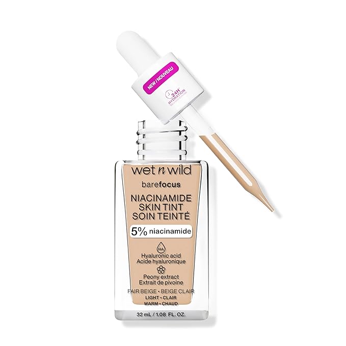 wet n wild Bare Focus Skin Tint, 5% Fair Beige