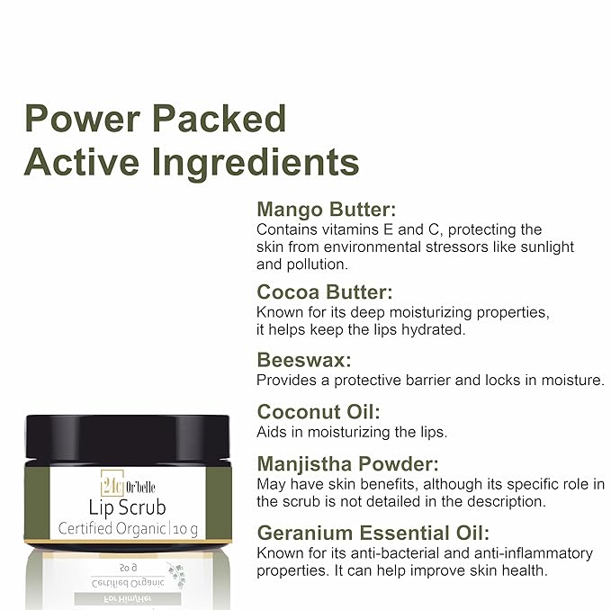 24C Or'Belle Lip Scrub | Enriched Leaving