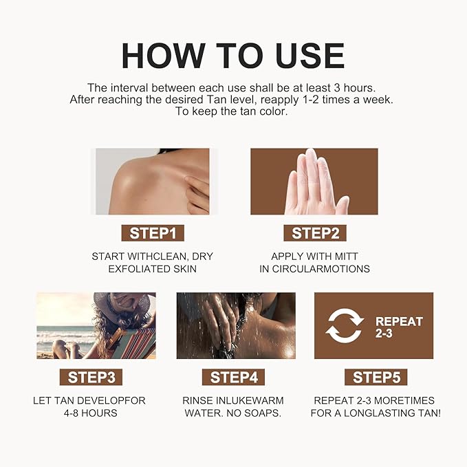 Tanning Accelerator Cream Tan Lotion, Tanning Gel Shine Brown Tanning Cream Natural Brown Tanning Lotion Effective in Sunbeds & Outdoor Sun Luxury Intensive Tanning Cream Tanning Accelerator Outdoor