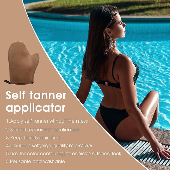Molain Self Tanning Mitt Self-Tanners