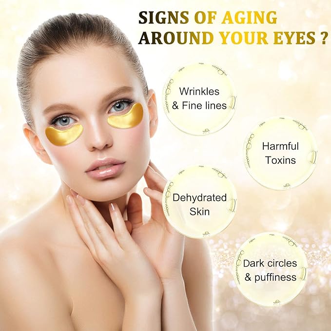 Avjone 24k gold eye mask