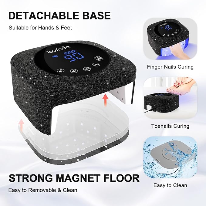 Lavinda 54w uv nail lamp,