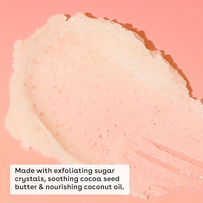 eos Flavor Lab Secret Menu Gift Set - Brown Sugar Boba Lip Scrub & 24H Moisture Super Balm, Limited-Edition Lip Treatment, Nourishing, 2-Pack