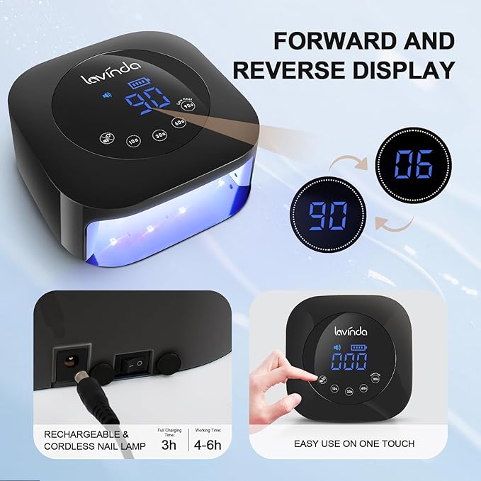 Uv light for nails, lavinda