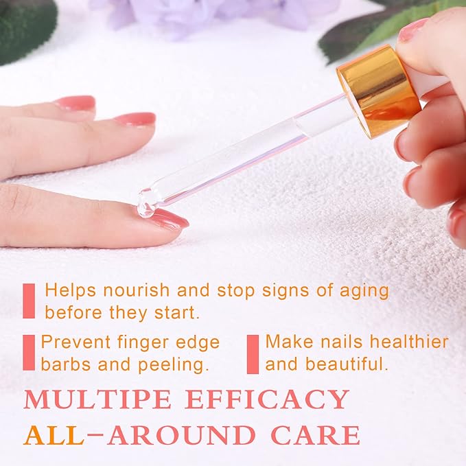 Nail Cuticle Oil, 2Pcs 30ml