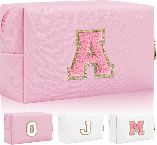 Personalized initial letter patch makeup
