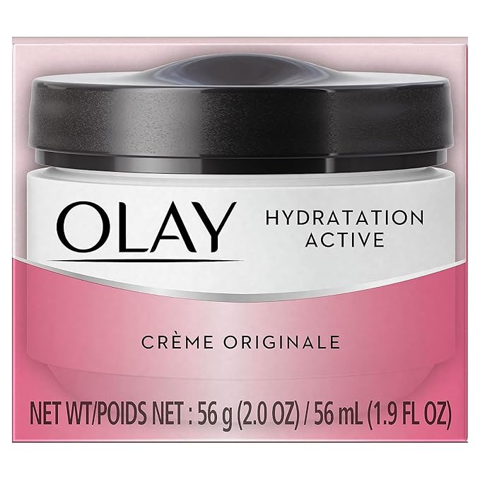 Olay Active Hydrating Cream Face Moisturizer, 1.9 fl oz