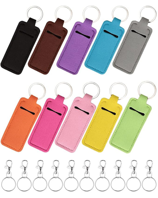 Chapstick Holder Lip Balm Sleeve Pouch