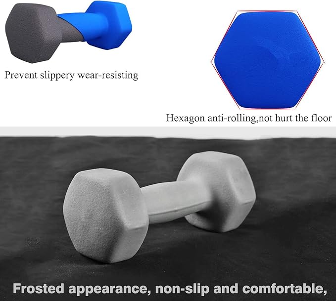 FUXION SPORTS Hexagon Neoprene Coated