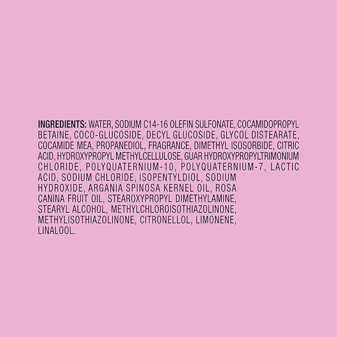 John Frieda Vibrant Shine, Shampoo, Hydrating Shampoo with Rosehip Oil for Glossy & Shiny Hair, Enhances Shine for Radiant, Glossy Hair Across All Shades, Styles, & Textures, 8.45 Oz