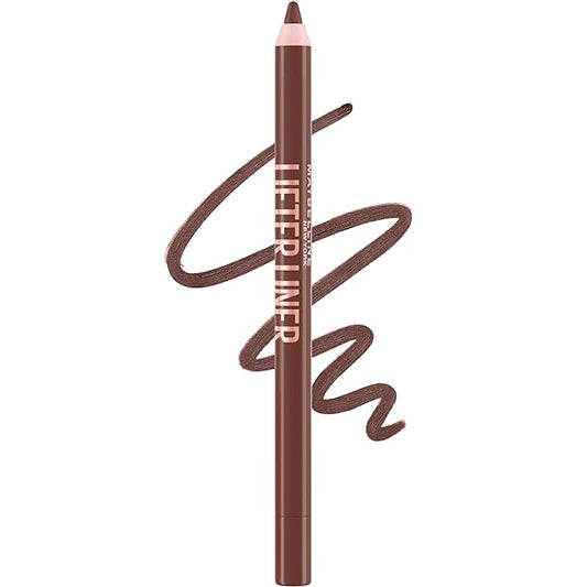 Maybelline Lifter Liner Lip Liner Pencil with Hyaluronic Acid, Cross the Line, 1 Count