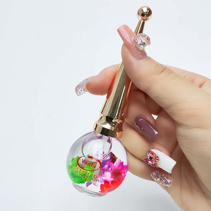 Cuticle Oil infused with real