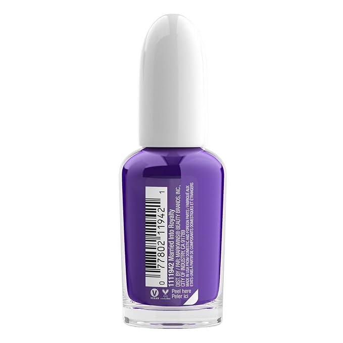 wet n wild Fast Dry AF Nail Polish, Quick 40 Second Dry Time, Long Lasting High-Shine - Married Into Royalty