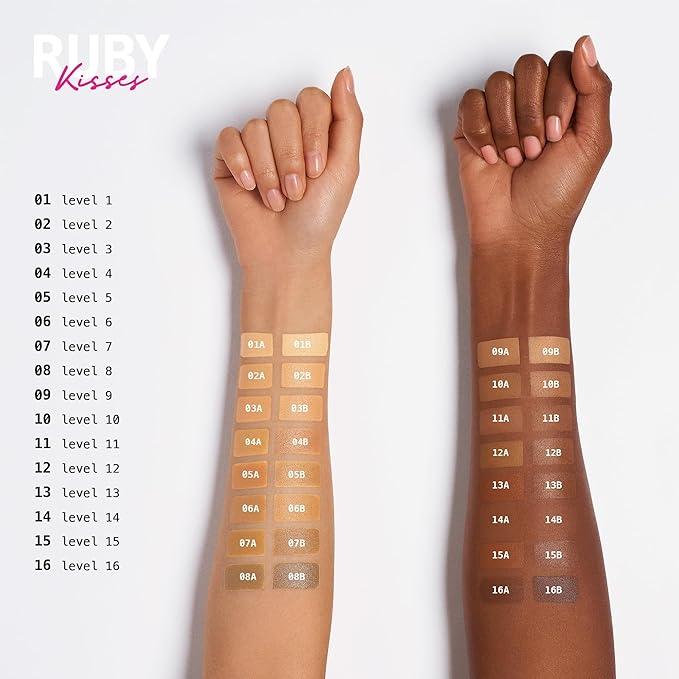 Ruby Kisses 3D Face Creator Cream Foundation & (Level 11)