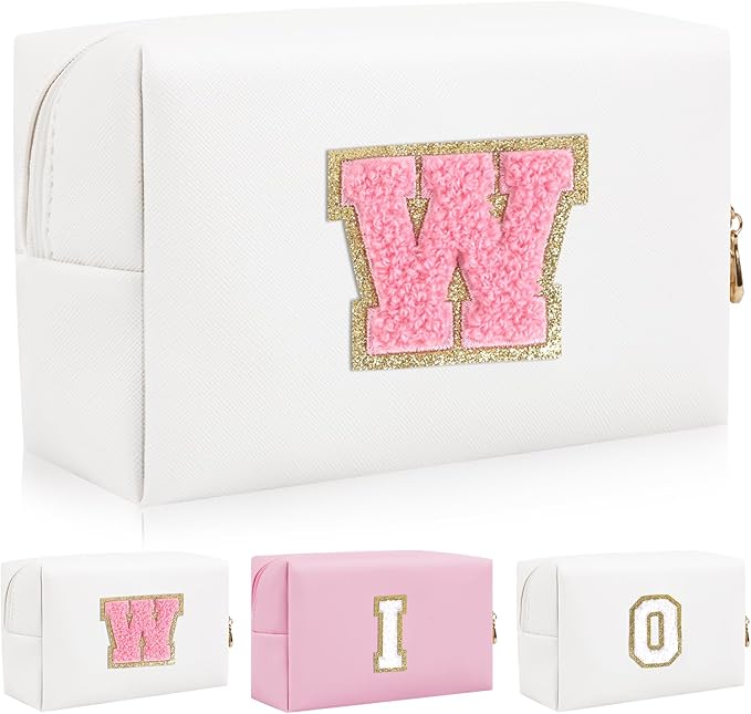 Personalized initial letter patch makeup
