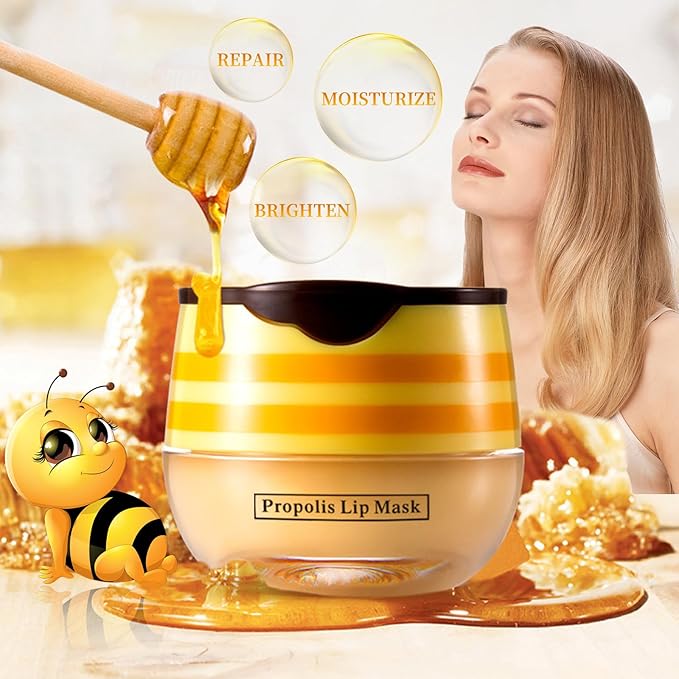 4 PCS Bee Honey Lip Balm