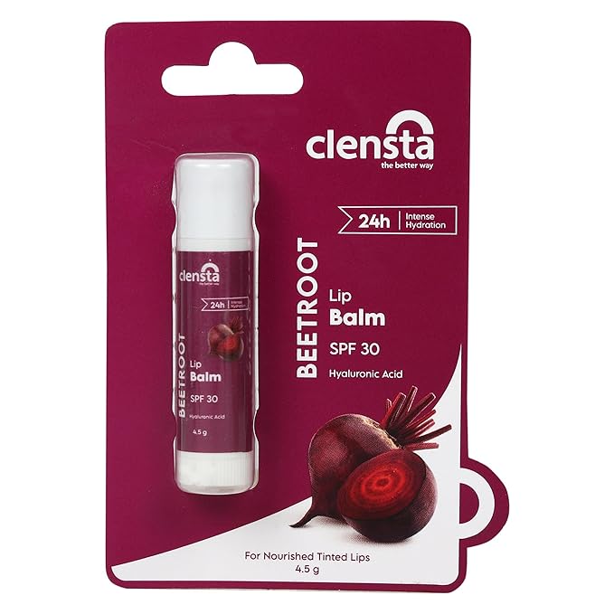 Clensta Beetroot SPF 30 Tinted Lip Hydrating