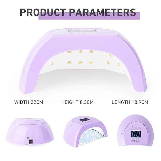 BOLASEN UV Nail Lamp for