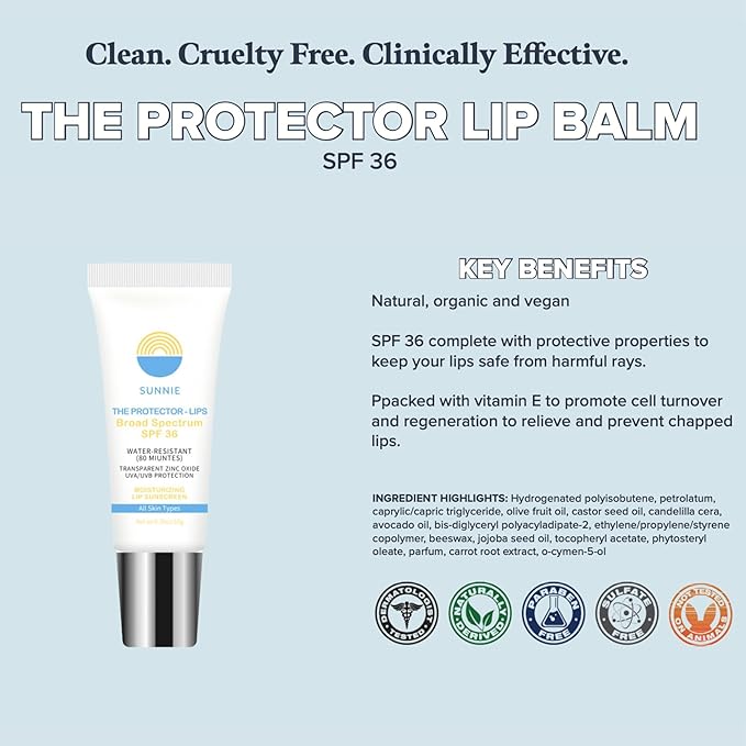 SUNNIE The Protector Lip Balm - Plumping