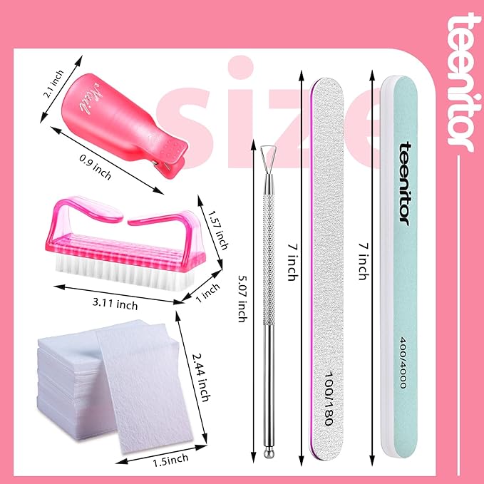 Teenitor Nail Gel Remover Tools