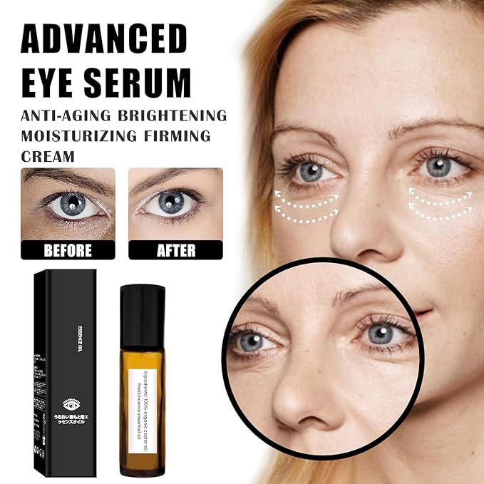 Time eraser rollerball castor oil