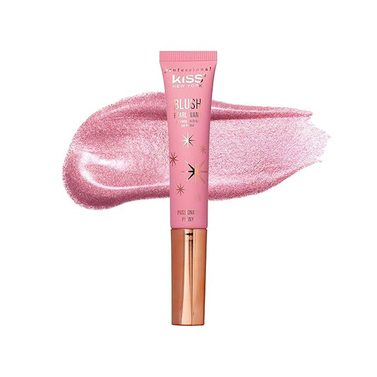 Kiss New York Professional Pearl Liquid Blush Beauty (Passionate Peony)