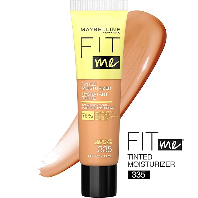 Maybelline Fit Me Tinted Moisturizer, Natural Coverage, Face