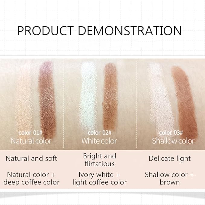 BIOAQUA Play 109 Face Stick Contour Duo 2 LIGHT COFFEE)