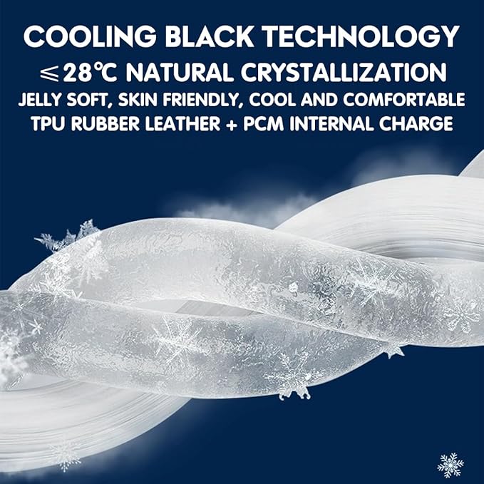 2 PCS Small Ice Collar, Kid Neck Cooling Tube, Wearable Cooling Neck Wraps for Summer Heat I Hands Free Cold Pack, Reusable Neck Coole (S-Pink+Blue)