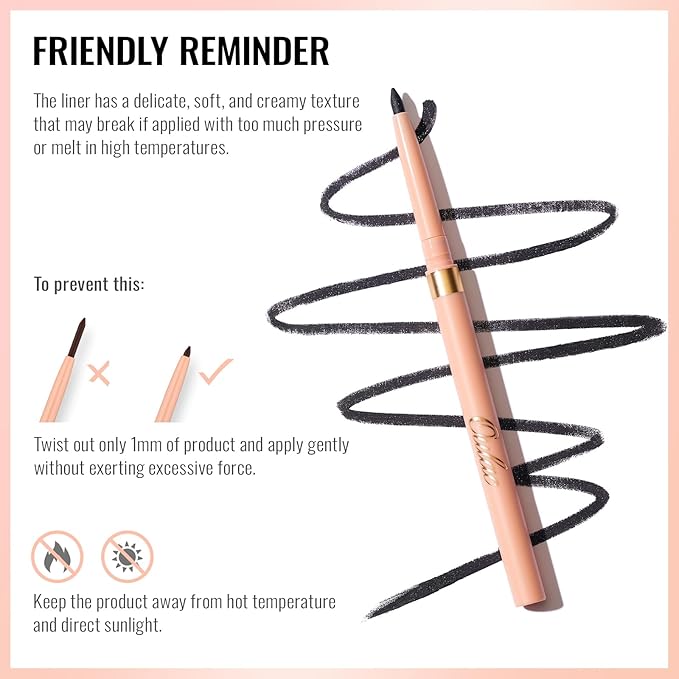 Oulac Brown Lip Liner Pencil, Waterproof Retractable Lipliner Crayon, Smooth, Long-lasting and waterproof Formula, Contour your lips, Vegan Beauty, 06 Body Talk