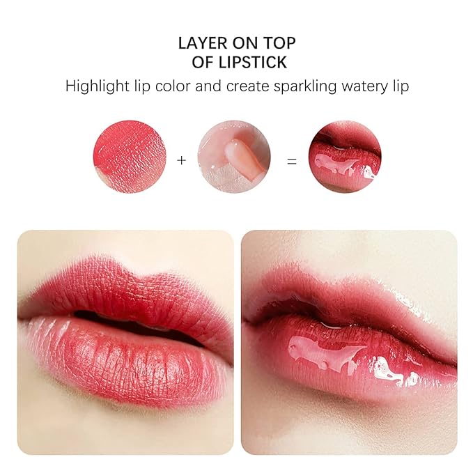 Hydrating Lip Glow Oil 7 Colors Moisturizing Lip Hydrating