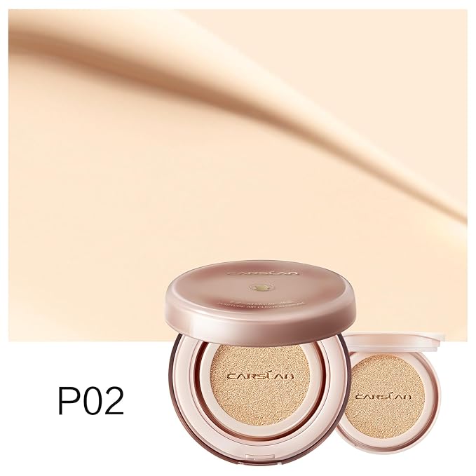 Moisture Air Cushion Cream Face Foundation Makeup, Lightweight,