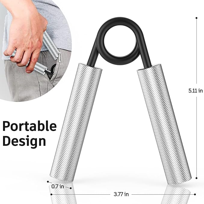 Grip Strength Trainer 150LB Metal