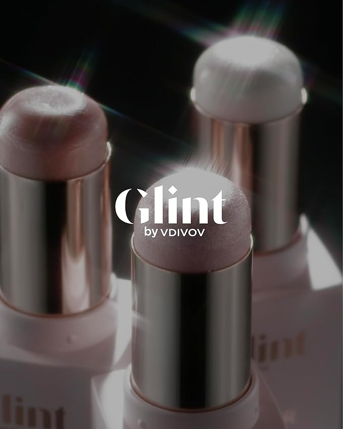 Glint Stick Highlighter (Dewy Moon, 0.24oz) - Multi-Use 0.24oz