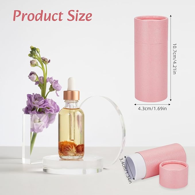 NICENEEDED 10 Pcs 30ml Empty Kraft