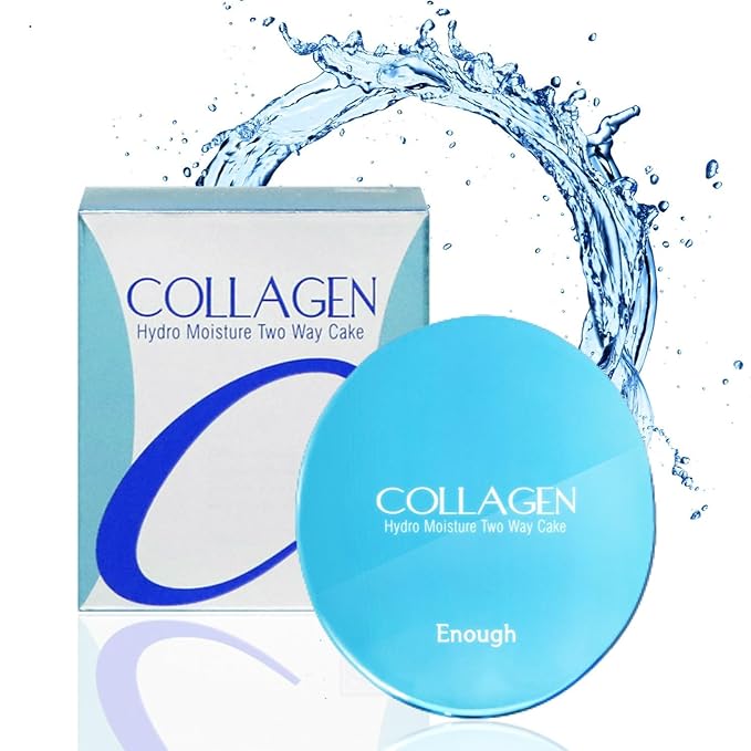 Enough Collagen Hydro Moisture Two Way Cake SPF25 Beauty Essential 13g
