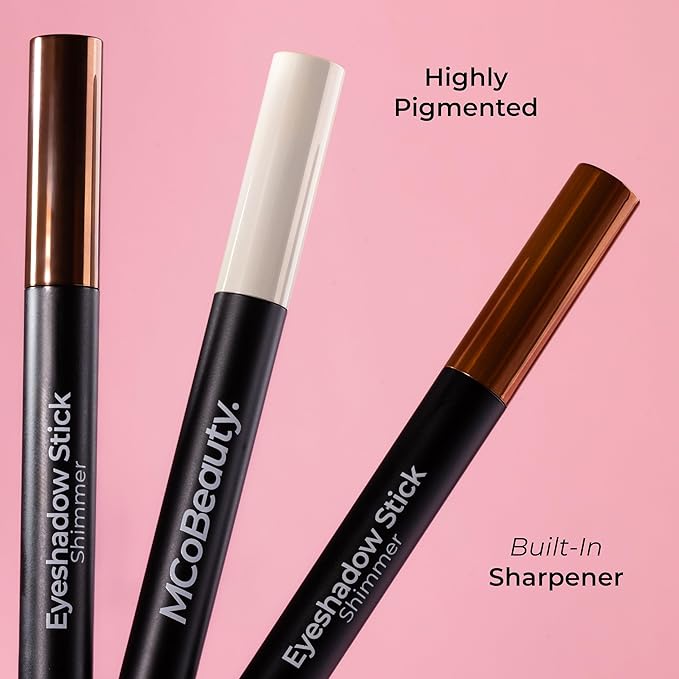 MCoBeauty Eyeshadow Stick, Matte, Caramel, Highly Pigmented, Built-in