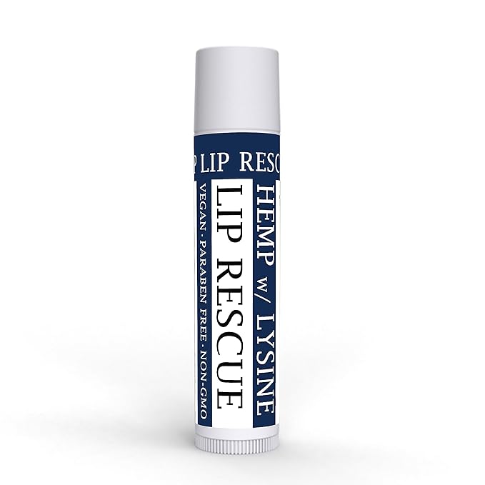 Hemp Lip Balm with L-Lysine-Heal, Moisturize,
