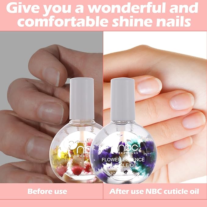 FLOWER Essence Cuticle Oil. Use