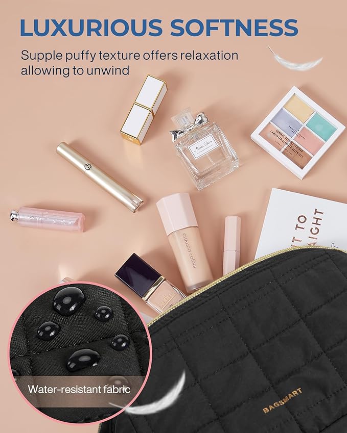 Bagsmart makeup bag travel toiletry