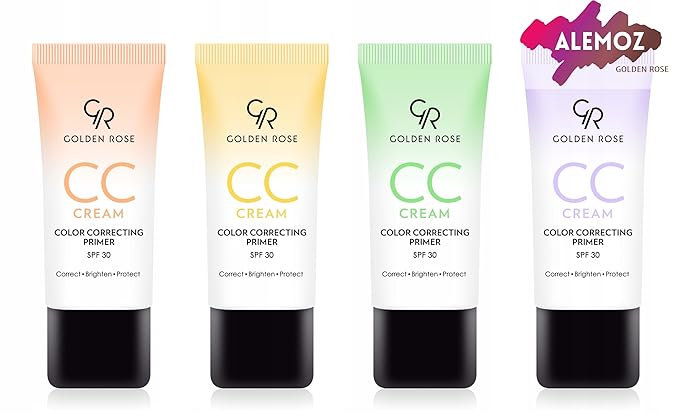 Golden Rose Makeup CC Cream Color Correcting Primer - (Green)