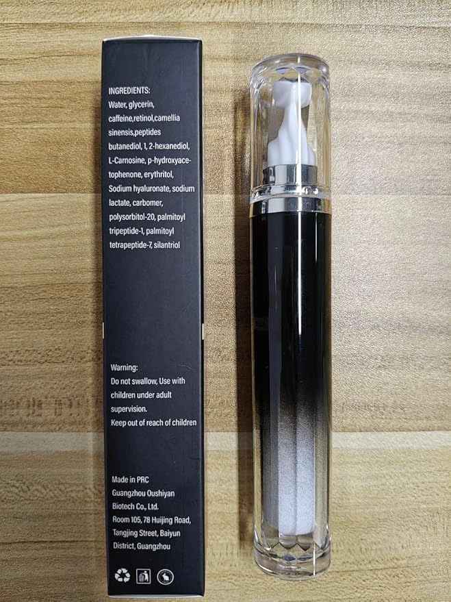 Caffeine 5% eye cream for