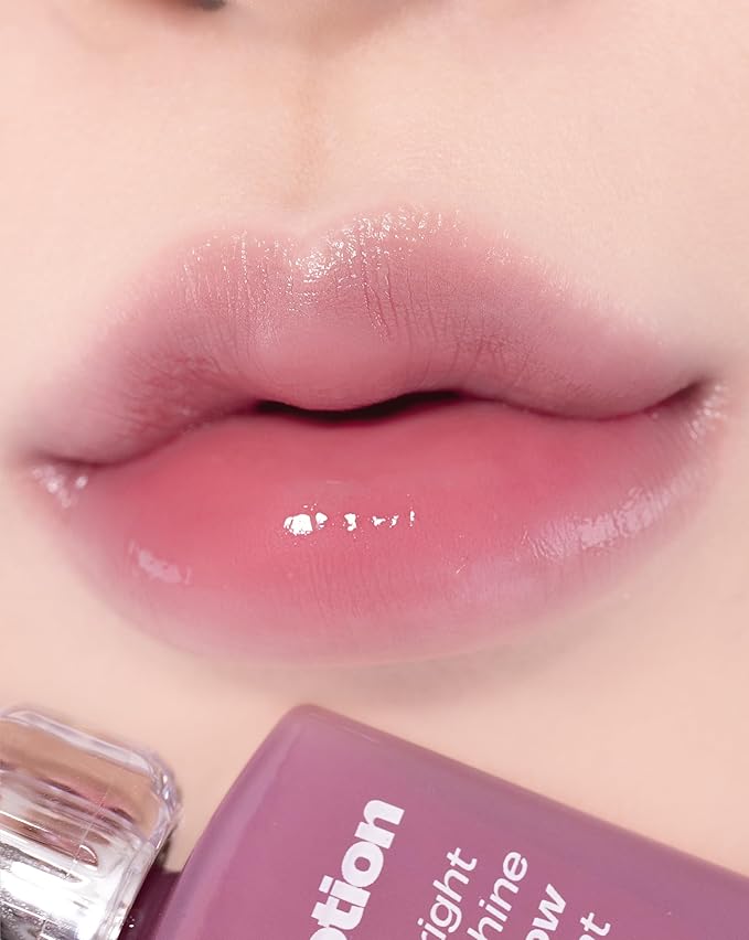 Lip Potion Aqua Glow No.8 Sugar Purple | Hydrating, Non-Sticky Gloss with Sheer Radiance | 0.3 Oz