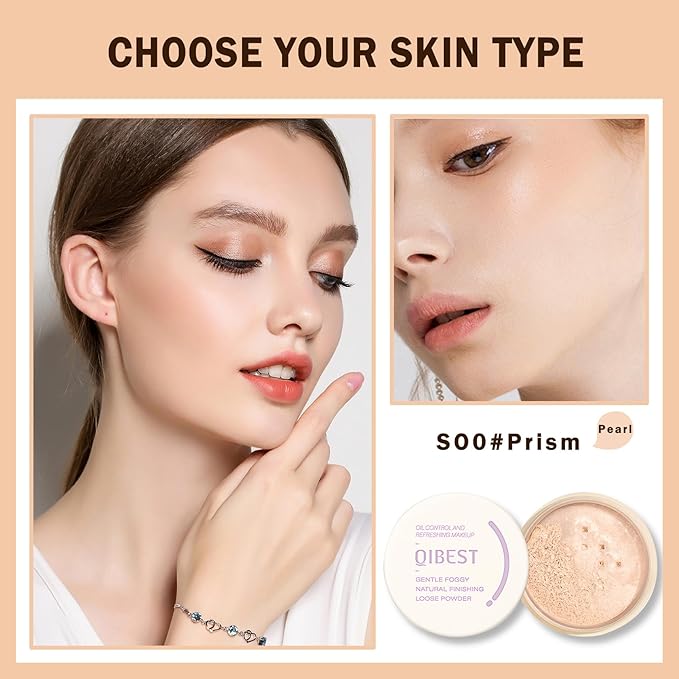 Setting Powder Loose Face Powder Lightweight Soft Smooth