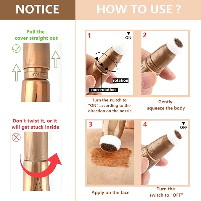 Bronzer Stick Liquid Contour Stick Concealer Stick Cream Contour Stick)