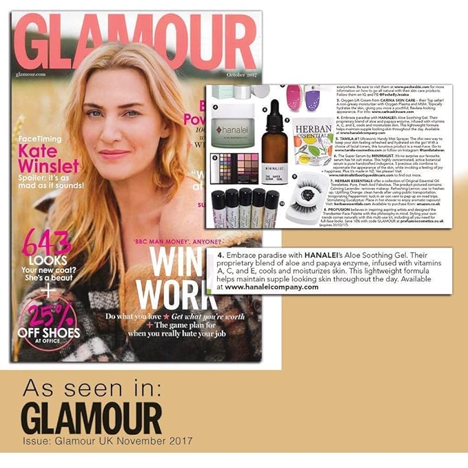 Hanalei Cooling Island Aloe Gel, Cruelty-Free and Paraben-Free, Everyday Moisturizer and After Sun Care, Soothing Gel, Hydrating Formula, Travel Size (2.7 oz)