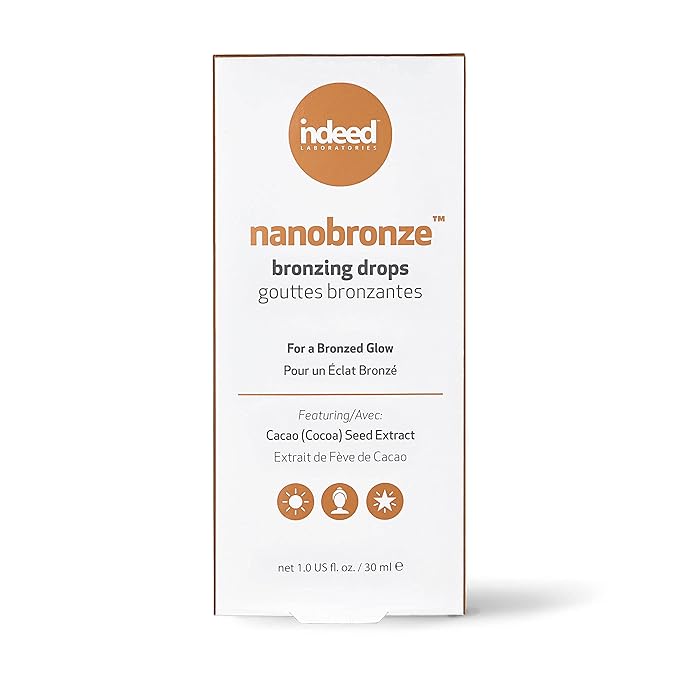 Indeed Labs Nanobronze Drops - Get a sun-kissed hydrate skin. 30ml