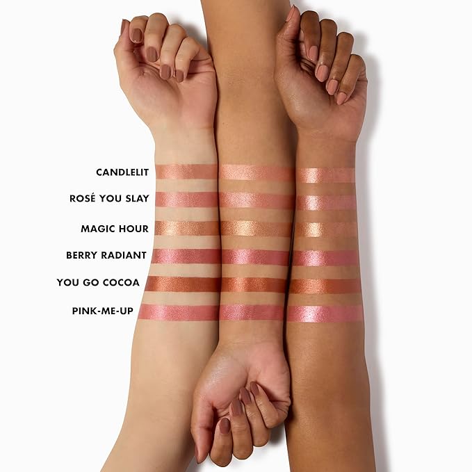 e.l.f. Halo Glow Blush Beauty Wand, Liquid Blush Wand For Radiant, Flushed Cheeks, Infused With Squalane, Vegan & Cruelty-free, Pink-Me-Up