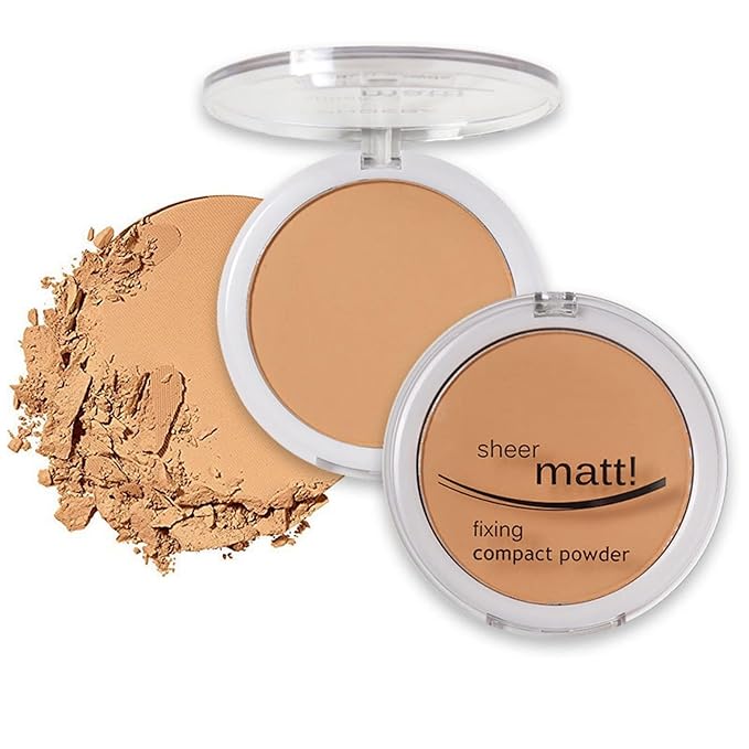 MAEPEOR Pressed Powder 8 Colors Oil Control Matte (olden Beig) 05 G