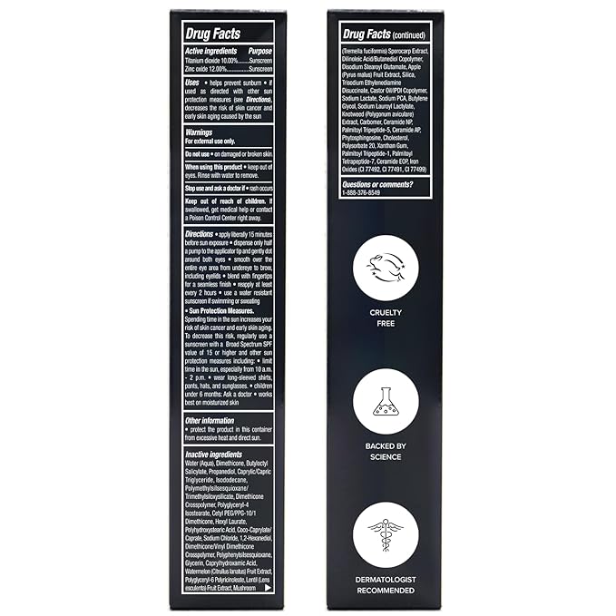 DRMTLGY Luminous Eye Corrector SPF 41, Under Eye Undertone, Fair